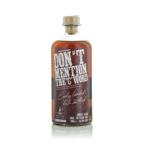 Don't Mention the 'C' Word - SWC Exclusive French Brandy